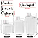 Laundry Detergent Dispenser for Laundry Room Orgnization and Storage 1100/1800/2300ml Laundry Powder Softener Container