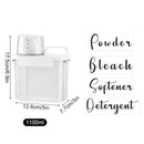 Laundry Detergent Dispenser for Laundry Room Orgnization and Storage 1100/1800/2300ml Laundry Powder Softener Container