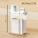 2.5L Covered Moisture-proof Sealed Storage Container - Used for Grain, Nut, Flour, Rice Food Storage Boxes