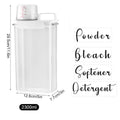 Laundry Detergent Dispenser for Laundry Room Orgnization and Storage 1100/1800/2300ml Laundry Powder Softener Container
