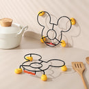 Kitchen Stove Insulation Rack, Mickey Kitchen Storage Rack, Bowl Rack, Pot Rack, Cutlery Rack, Multifunctional, Optional Styles